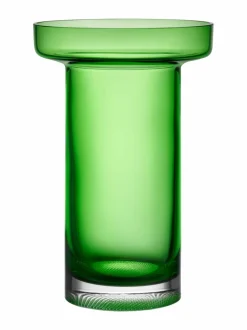 Koriste-Esineet|Kosta Boda Limelight-ruusumaljakko GREEN