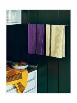 Keittiö- & Kattaustekstiilit|HAY Linear Tea -keittiöpyyhe 52 x 80 cm MANGO