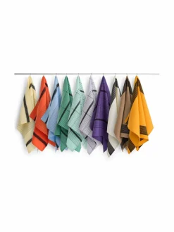 Keittiö- & Kattaustekstiilit|HAY Linear Tea -keittiöpyyhe 52 x 80 cm MANGO