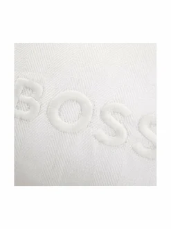 Sisustustyynyt|Hugo Boss Lino Bold Logo -tyynynpäällinen 33 x 57 cm MILK
