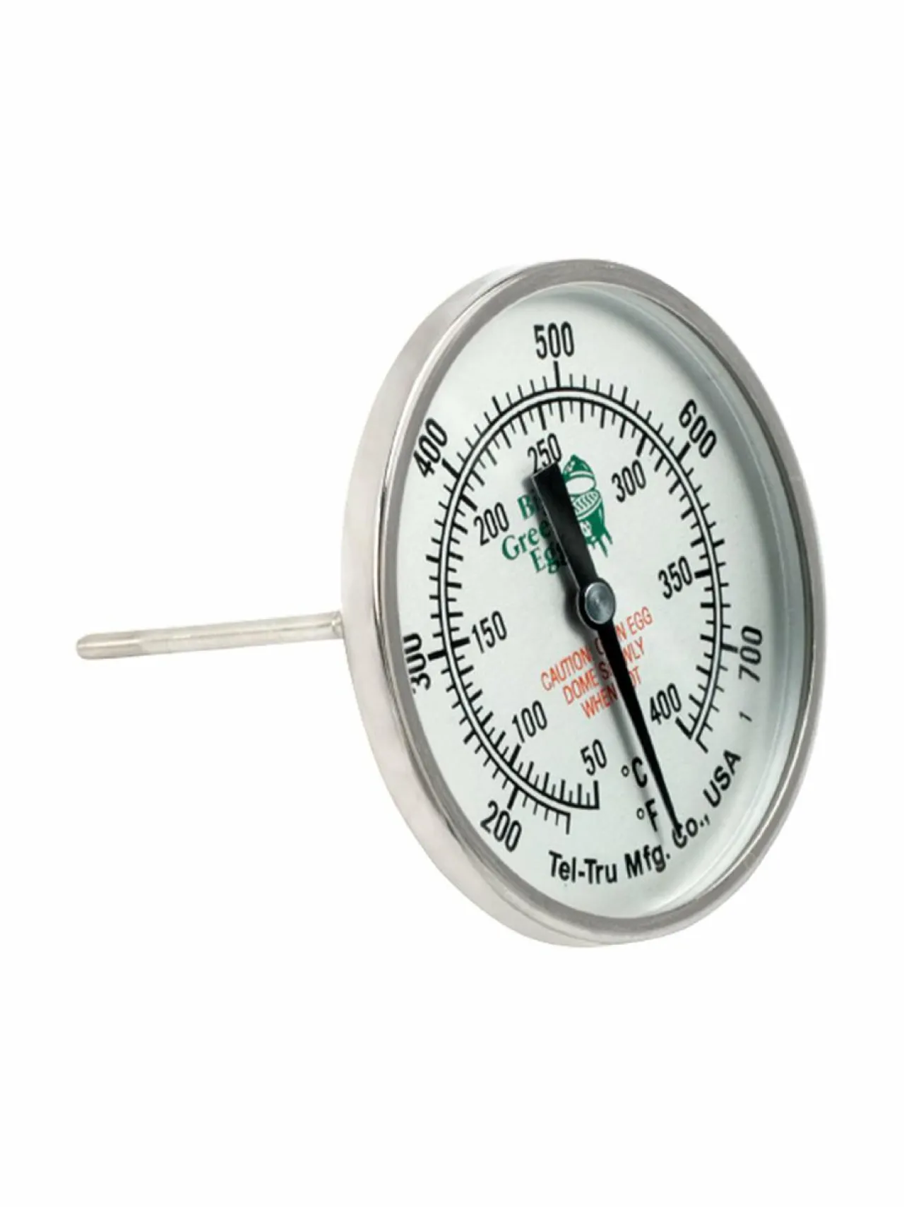 Grillit & Grillitarvikkeet|Big Green Egg Lämpömittari L-, XL- ja XXL-kokoisiin grilleihin STEEL WHITE