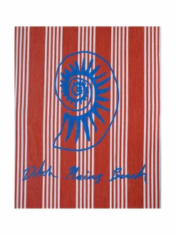 Kylpyhuonetekstiilit|Lexington Long Island Beaches -rantapyyhe CORAL/BLUE