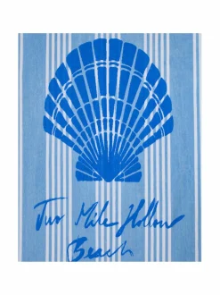 Kylpyhuonetekstiilit|Lexington Long Island Beaches -rantapyyhe SKY BLUE/BLUE