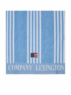 Kylpyhuonetekstiilit|Lexington Long Island Beaches -rantapyyhe SKY BLUE/BLUE