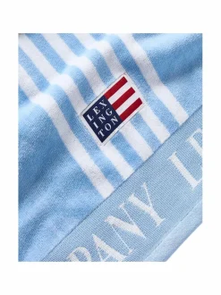 Kylpyhuonetekstiilit|Lexington Long Island Beaches -rantapyyhe SKY BLUE/BLUE