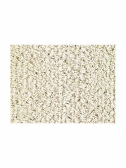 Matot|Roots living Long Pile Linen -pellavamatto WHITE