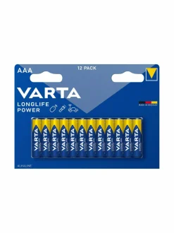 Lamput|Varta Longlife Power AAA -paristot 12 kpl