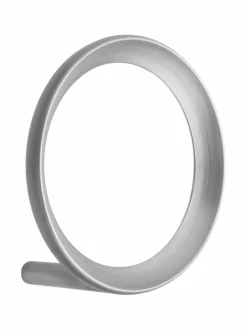 Naulakot & Koukut|Normann Copenhagen Loop Large -koukku BRUSHED ZINC
