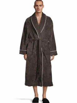 Kylpyhuonetekstiilit|Villa Stockmann Lounge-kylpytakki DARK GREY