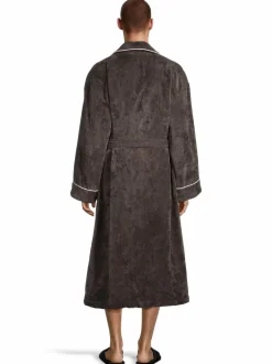 Kylpyhuonetekstiilit|Villa Stockmann Lounge-kylpytakki DARK GREY