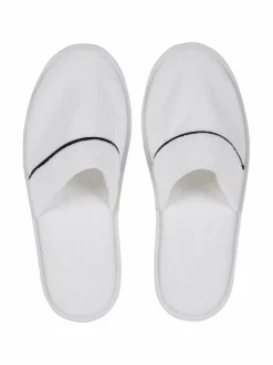 Kylpyhuonetekstiilit|Villa Stockmann Lounge-tohvelit PRE WHITE