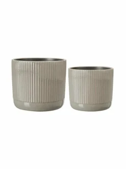 Ruukut & Istutusastiat|Wikholm Form Luna L -ruukku NOUGAT MELANGE