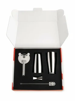Baari- & Viinitarvikkeet|Alessi Lunar Eclipse -cocktailtarvikesetti STEEL