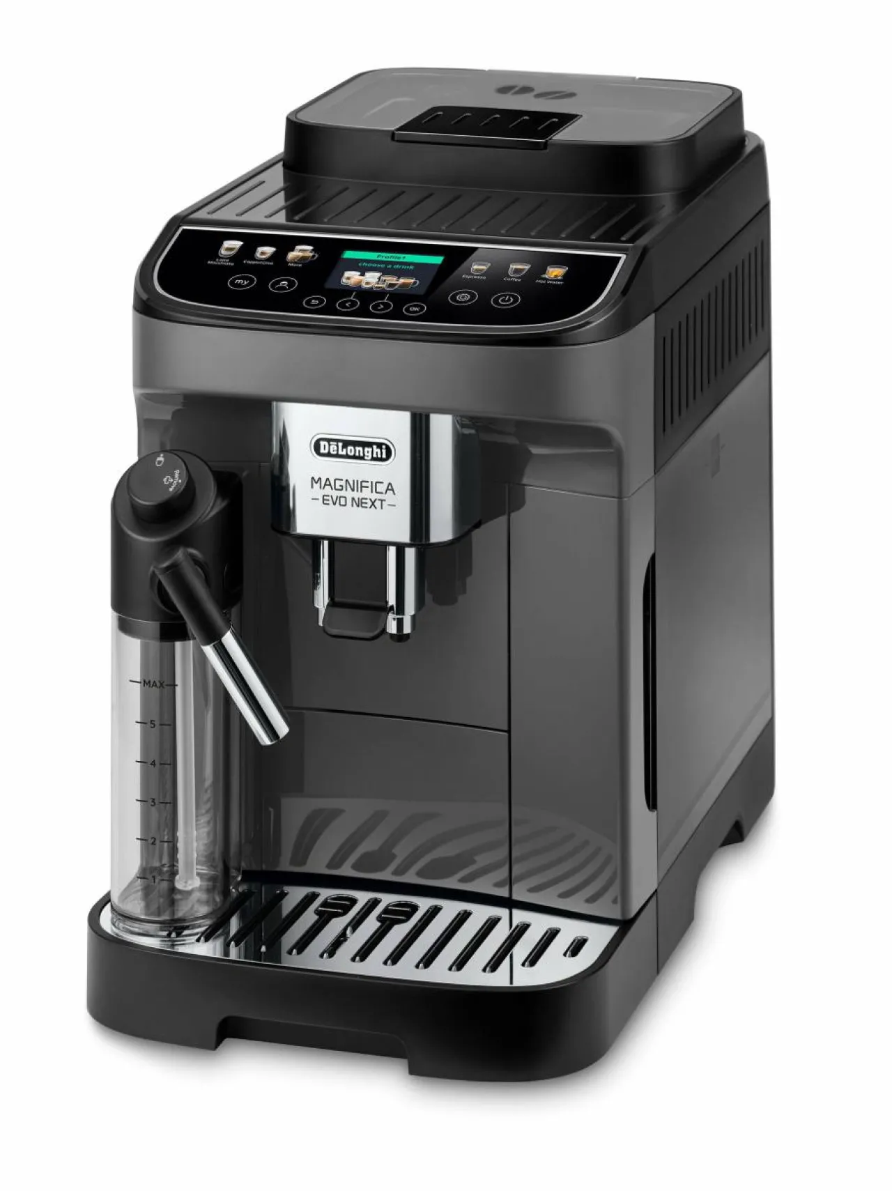 Kahvin- & Vedenkeittimet|Delonghi Magnifica Evo Next - täysautomaattinen kahvikone GREY/BLACK