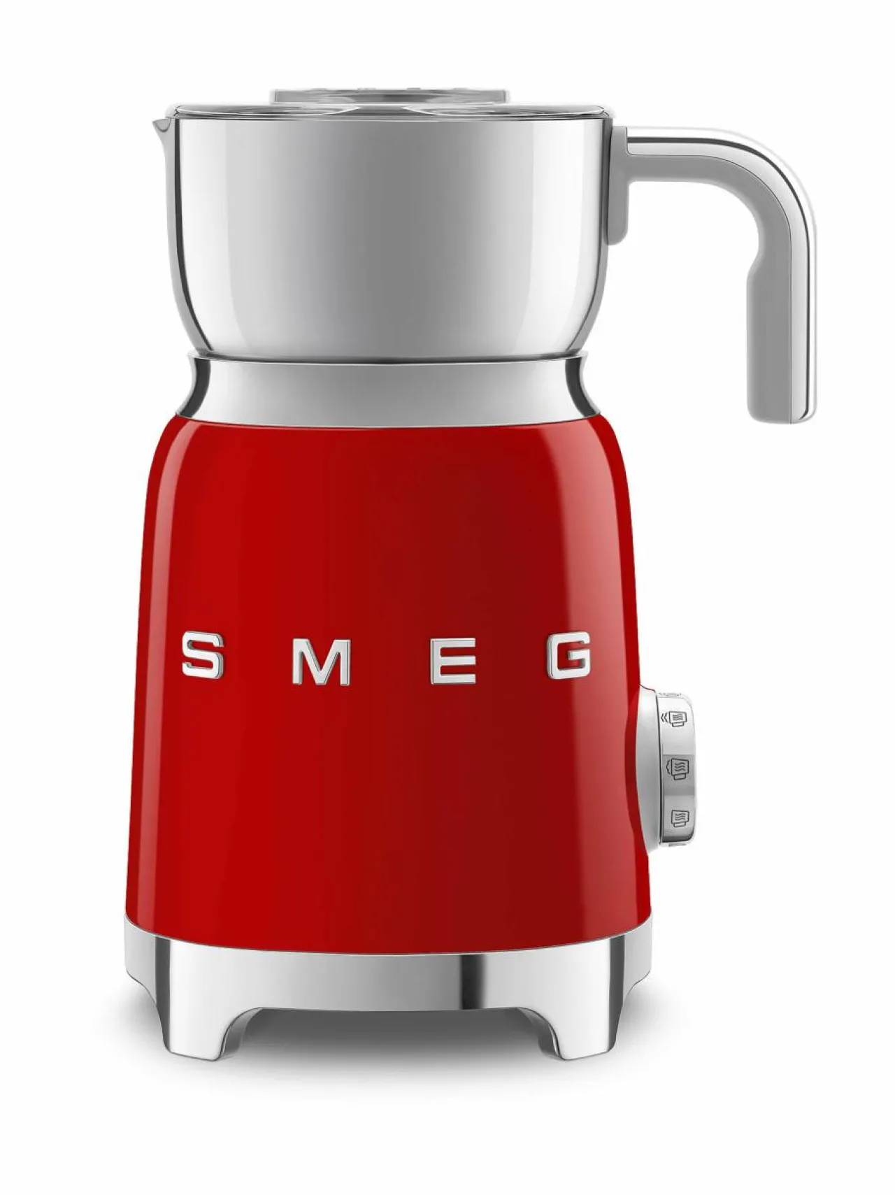 Kahvin- & Vedenkeittimet|Smeg Maidonvaahdotin RED