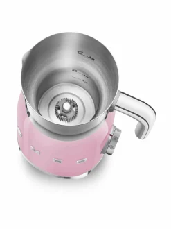 Kahvin- & Vedenkeittimet|Smeg Maidonvaahdotin PINK