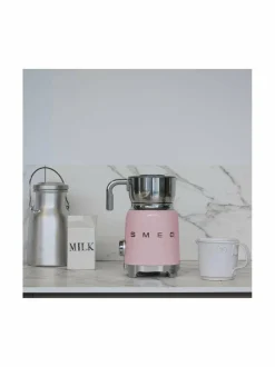 Kahvin- & Vedenkeittimet|Smeg Maidonvaahdotin PINK