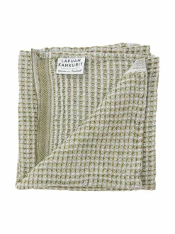 Kylpyhuonetekstiilit|Lapuan Kankurit Maija-pyyhe 48 x 70 cm WHITE-OLIVE