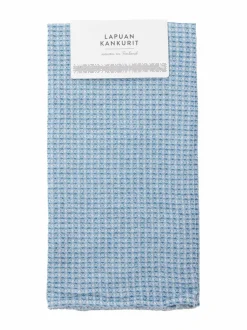 Kylpyhuonetekstiilit|Lapuan Kankurit Maija-pyyhe 48 x 70 cm WHITE-RAINY BLUE