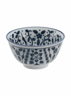 Lautaset & Kulhot|Tokyo Design Studio Maizuru-posliinikulho 400 ml BLUE/WHITE