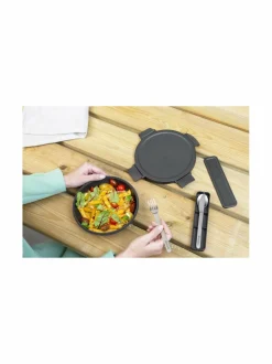 Tarjoiluastiat|Brabantia Make & Take -aterinsetti, 3 osaa DARK GREY