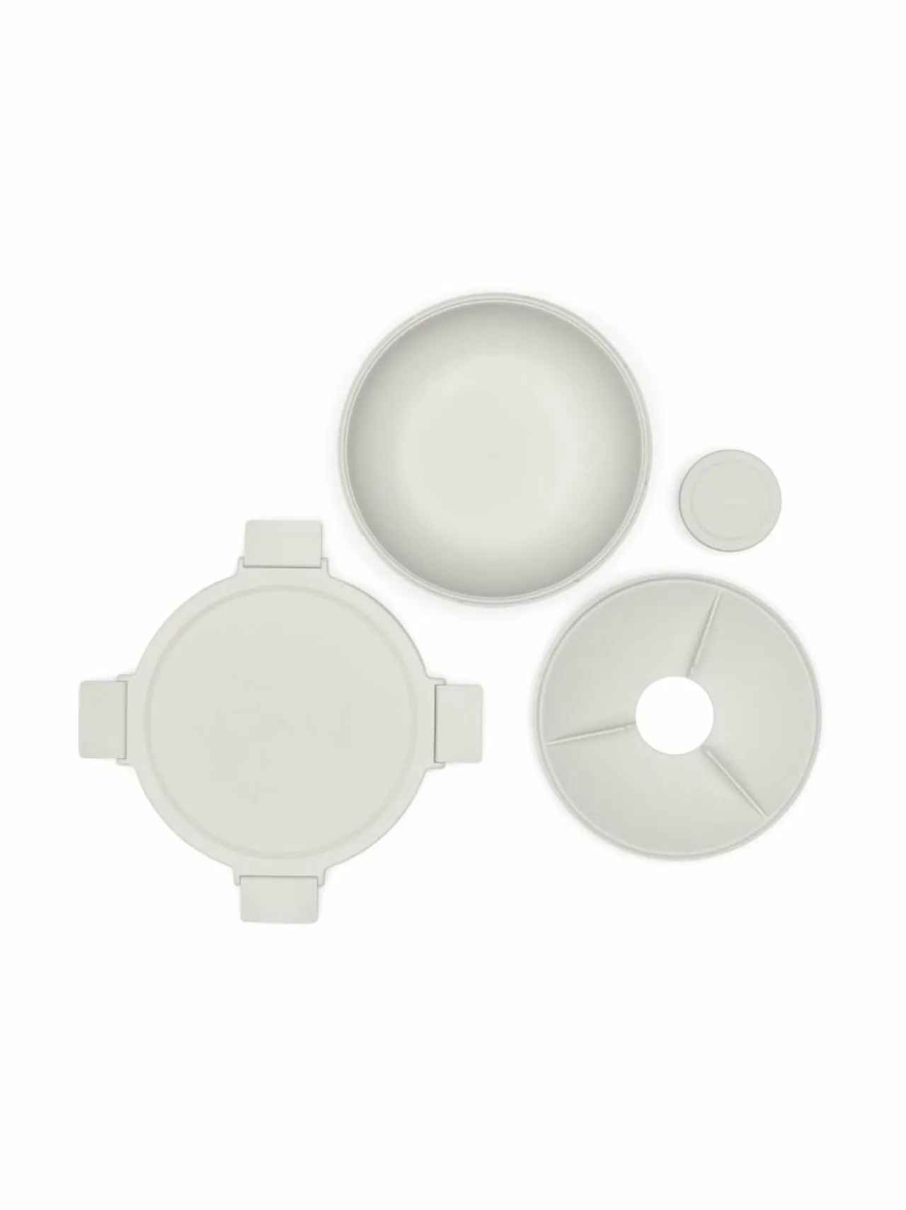 Grillit & Grillitarvikkeet|Brabantia Make & Take -salaattikulho 1,3 l LIGHT GREY