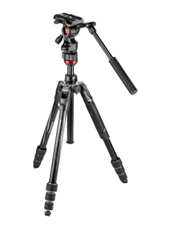 Kamerat|Manfrotto Befree Live Twist alumiinijalusta + videopää
