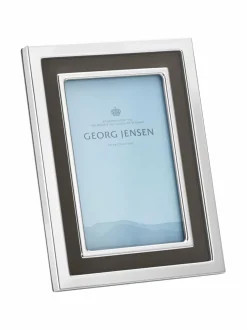 Peilit, Kellot & Kehykset|Georg Jensen Manhattan-kehys 25 x 20 cm STAINLESS STEEL