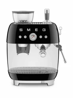 Kahvin- & Vedenkeittimet|Smeg Manuaalinen espressokone BLACK
