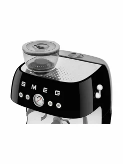 Kahvin- & Vedenkeittimet|Smeg Manuaalinen espressokone BLACK