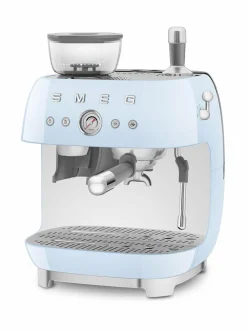Kahvin- & Vedenkeittimet|Smeg Manuaalinen espressokone PASTEL BLUE