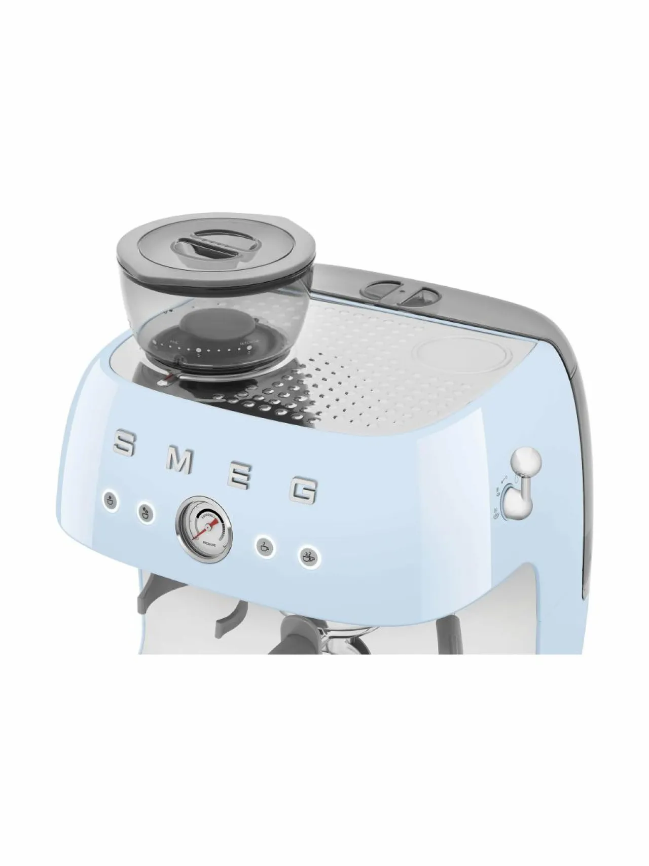 Kahvin- & Vedenkeittimet|Smeg Manuaalinen espressokone PASTEL BLUE