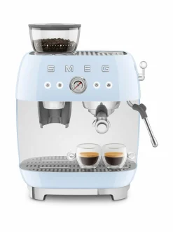Kahvin- & Vedenkeittimet|Smeg Manuaalinen espressokone PASTEL BLUE
