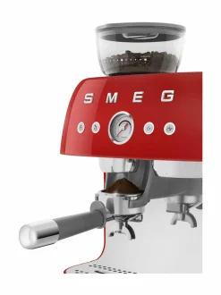 Kahvin- & Vedenkeittimet|Smeg Manuaalinen espressokone RED