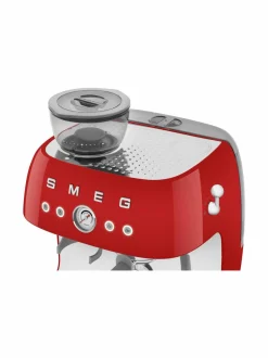 Kahvin- & Vedenkeittimet|Smeg Manuaalinen espressokone RED