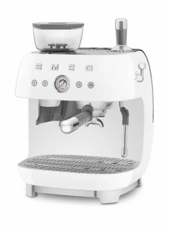 Kahvin- & Vedenkeittimet|Smeg Manuaalinen espressokone WHITE