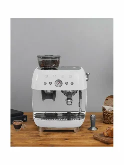 Kahvin- & Vedenkeittimet|Smeg Manuaalinen espressokone WHITE