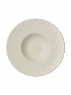 Lautaset & Kulhot|Villeroy & Boch Manufacture Rock Blanc -pastalautanen 29 cm WHITE