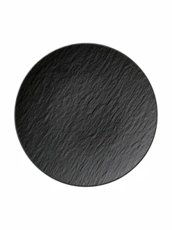 Lautaset & Kulhot|Villeroy & Boch Manufacture Rock -lautanen 25 cm BLACK