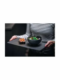 Tarjoiluastiat|Villeroy & Boch Manufacture Rock -lautanen 28 x 17 x 1 cm BLACK