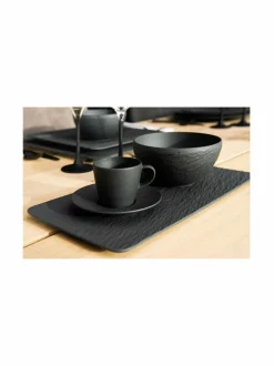 Tarjoiluastiat|Villeroy & Boch Manufacture Rock -lautanen 28 x 17 x 1 cm BLACK