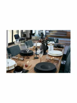 Lautaset & Kulhot|Villeroy & Boch Manufacture Rock -pastalautanen 29 cm BLACK
