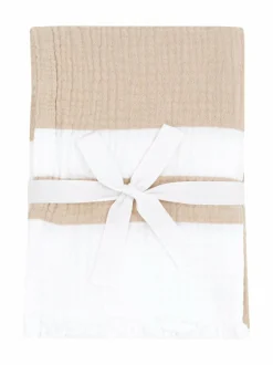 Huovat & Päiväpeitot|Villa Stockmann Marino-puuvillapeite 130 x 180 cm WHITE/BEIGE