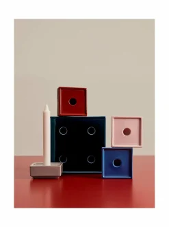 Kynttilät & Lyhdyt|HAY Mattone Small -kynttilänjalka RED