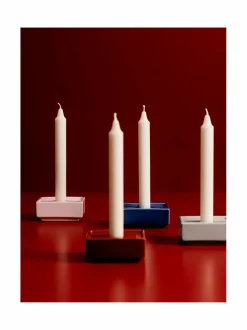 Kynttilät & Lyhdyt|HAY Mattone Small -kynttilänjalka RED