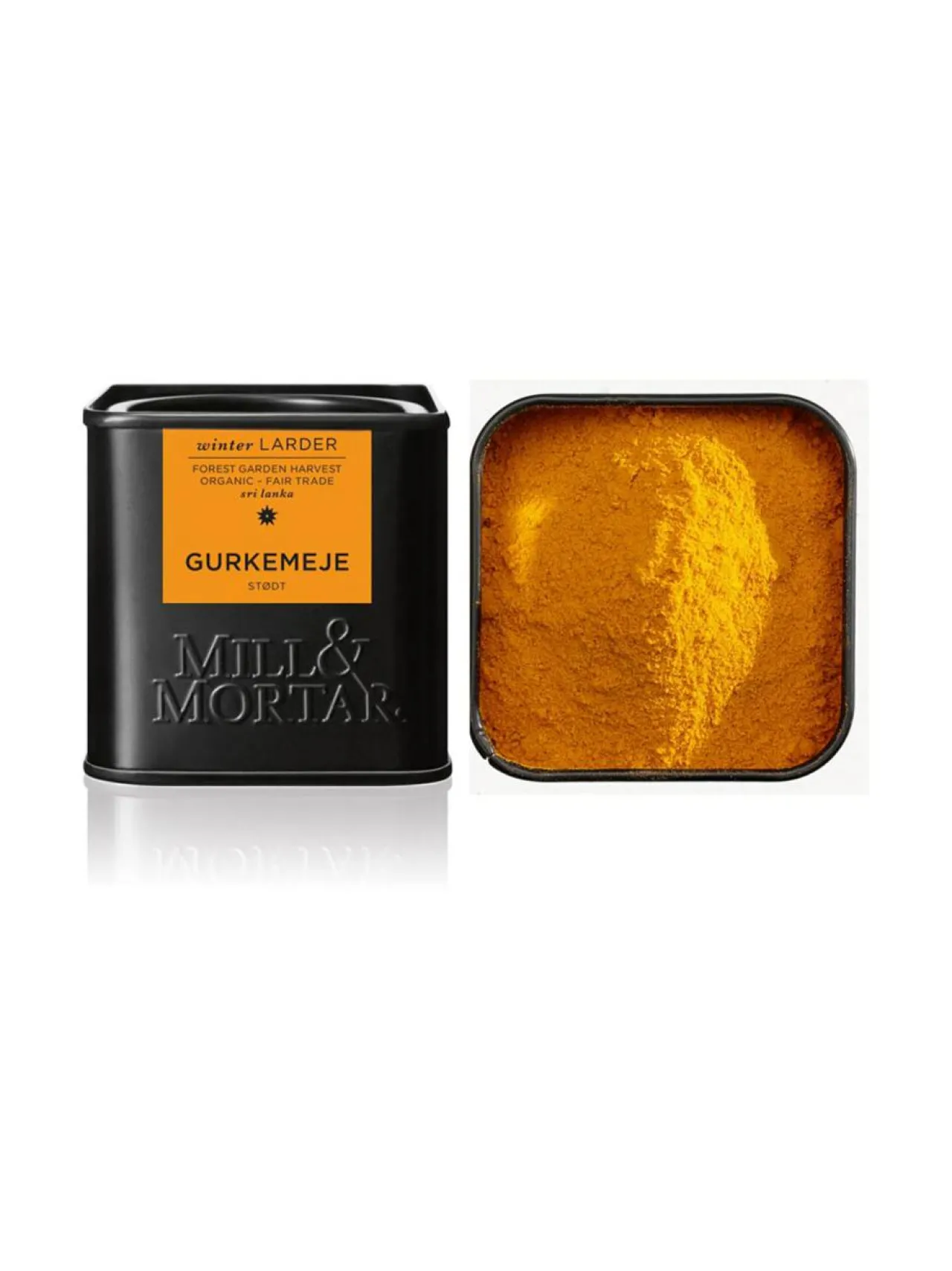 Öljyt & Mausteet|Mill & Mortar Mauste Kurkuma Luomu 50g