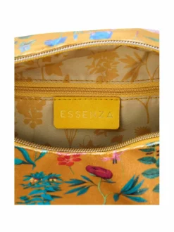 Kylpyhuonetarvikkeet|Essenza Megan Marigold -kosmetiikkalaukku, 20 x 8 x 11 cm 665 FLOWER OCHRE