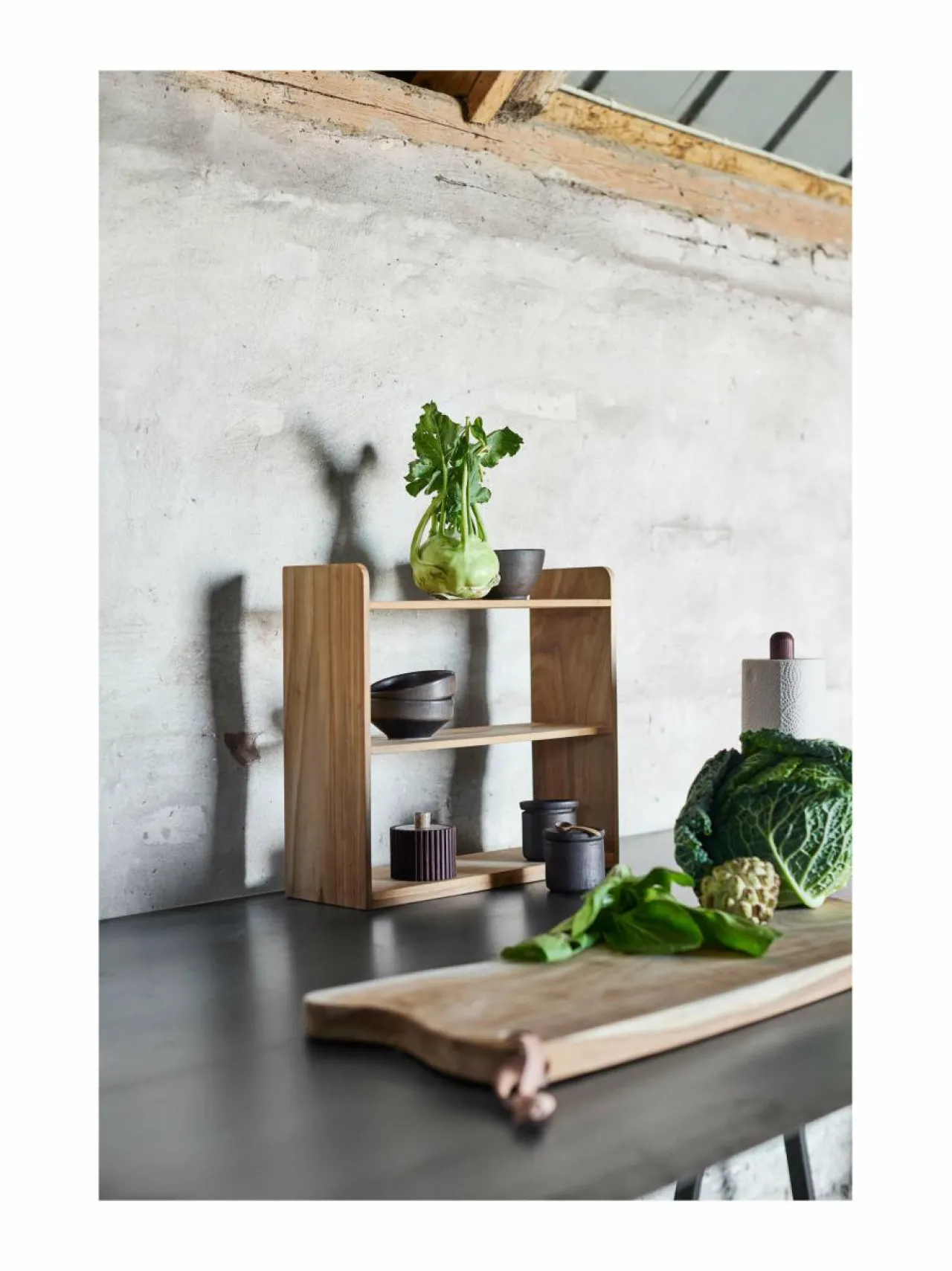 Hyllyt & Kaapit|Muubs Melang-hylly 45 x 45 x 15 cm TEAK