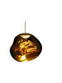 Kattovalaisimet|Tom Dixon Melt Led -riippuvalaisin KULTA