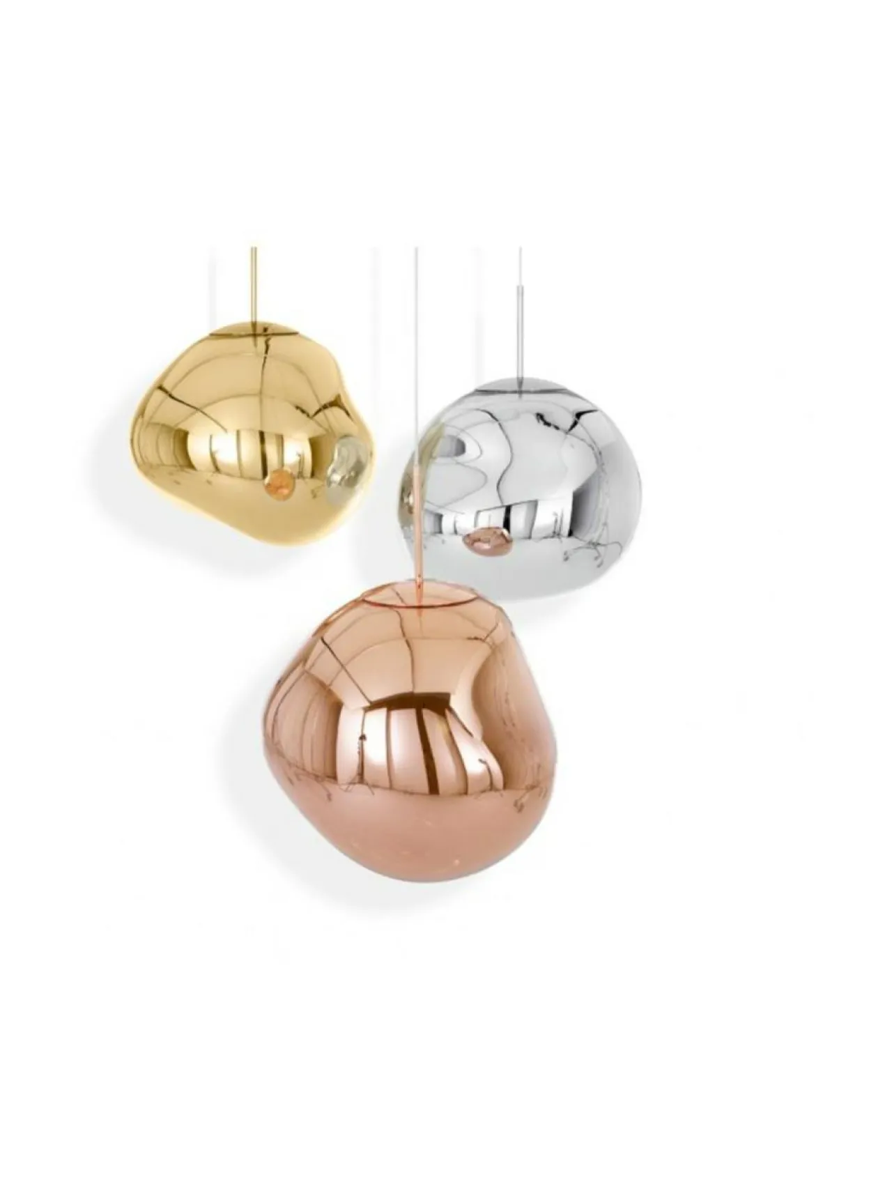 Kattovalaisimet|Tom Dixon Melt Led -riippuvalaisin KULTA